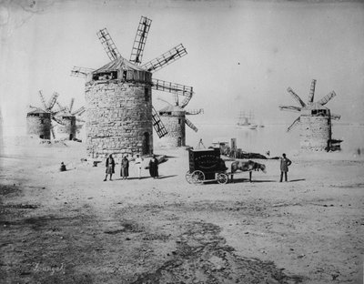Photographer Zangaki and his Mobile Darkroom by Zangaki Brothers